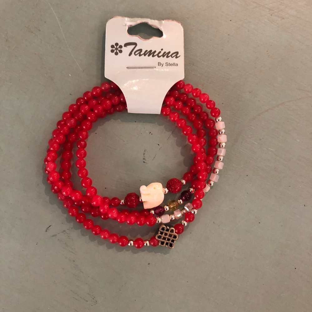 NWT red bracelet